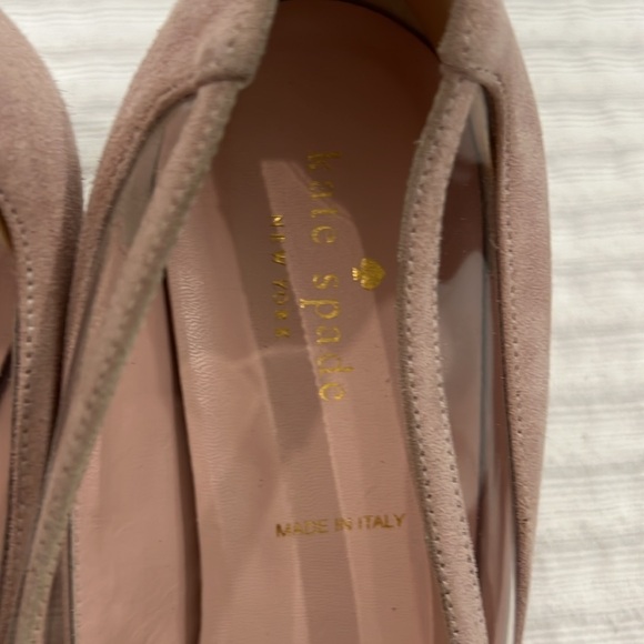 Adorable!! Kate Spade suede pumps with bow - Picture 7 of 7